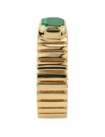 Кольцо из золота c малахитом