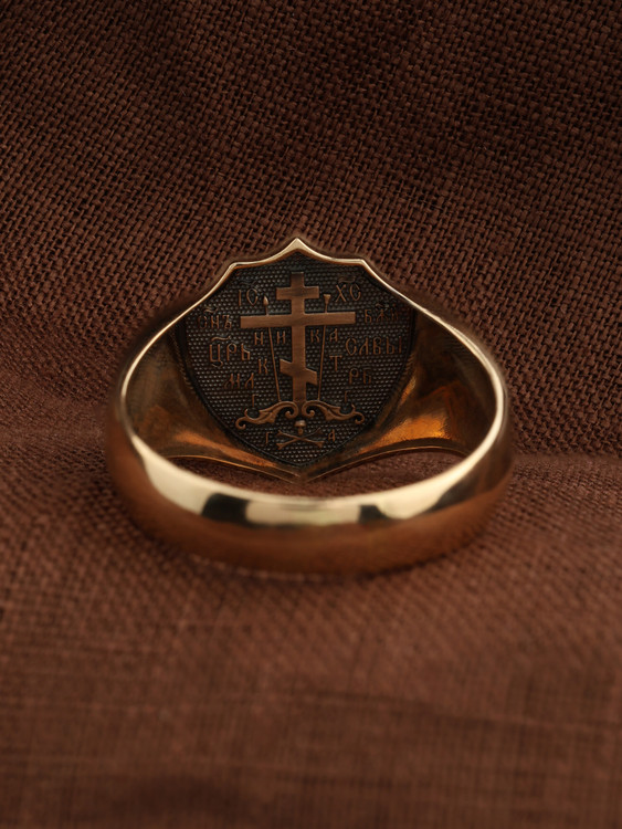 Кольцо из красного золота 585 пробы