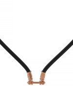 Шнурок шёлковый из золота c шёлковым шнурком