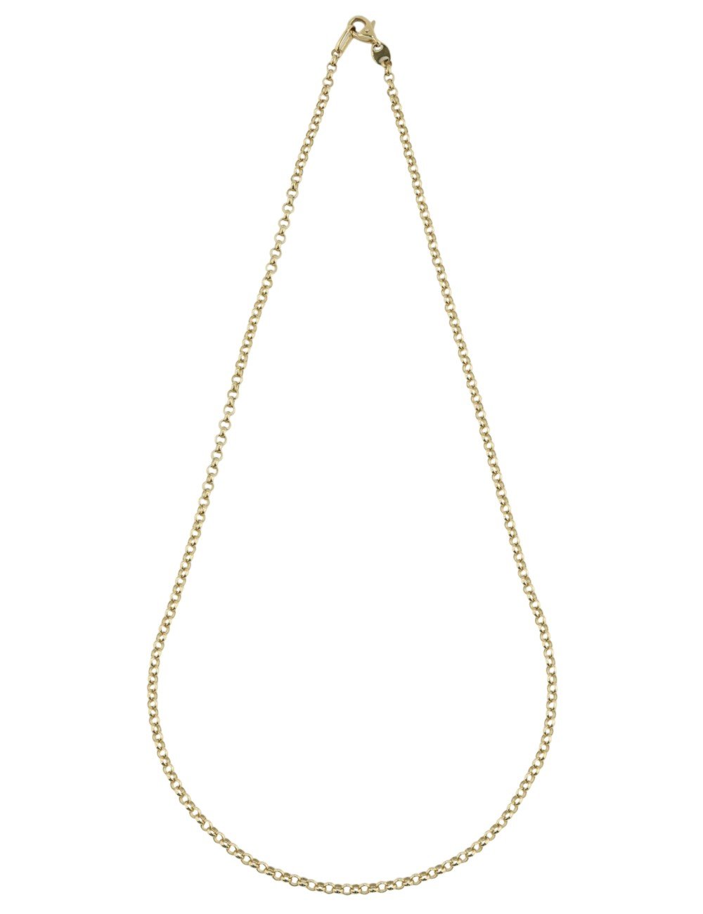 Цепь из лимонного золота