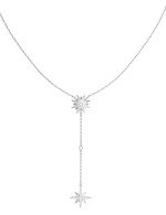 Колье из белого золота c бриллиантами