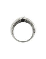 Кольцо из белого золота