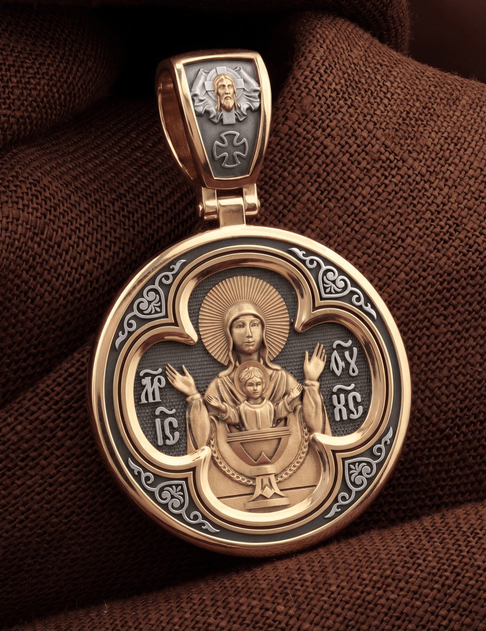 Образок из золота