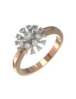 Кольцо из золота c бриллиантами