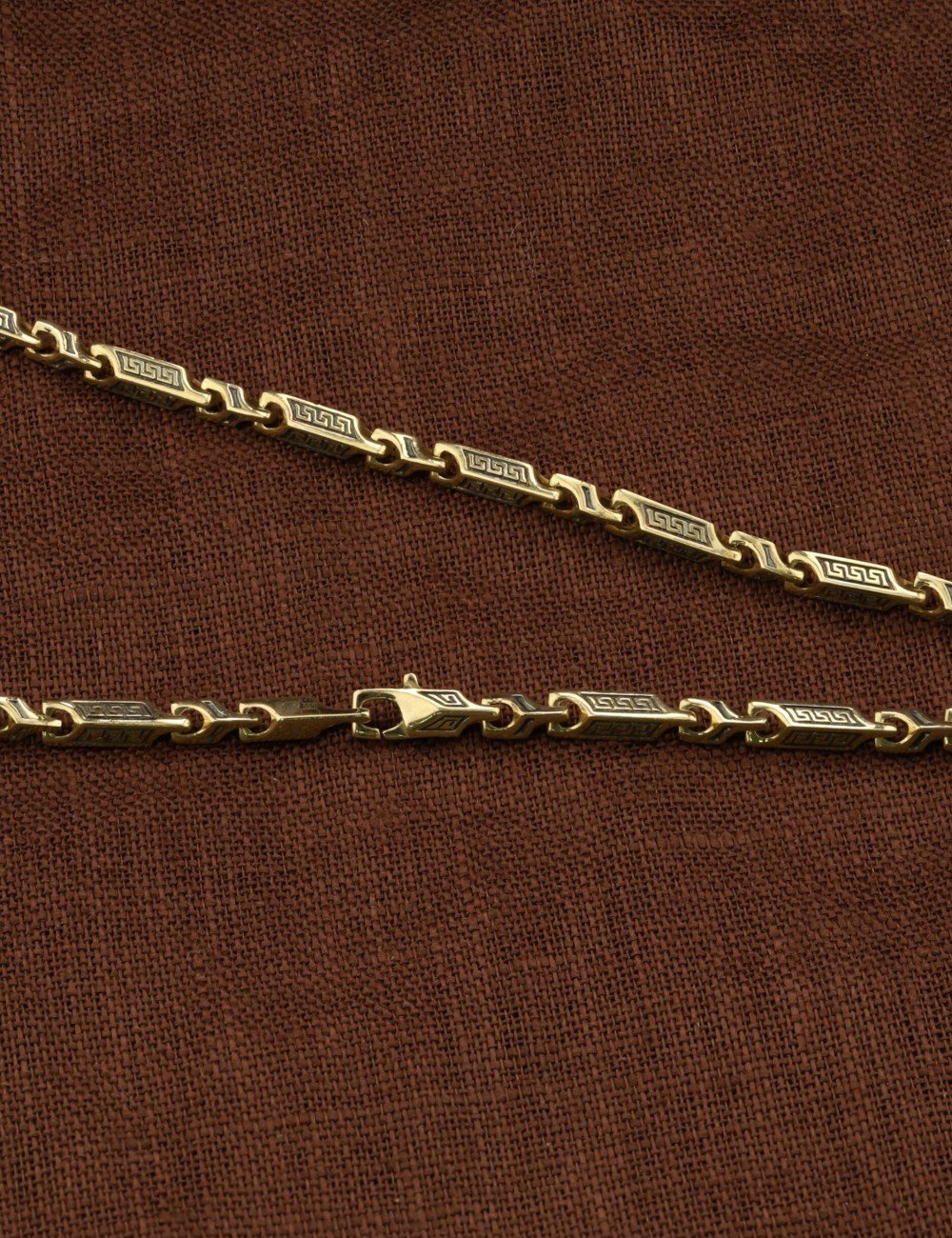 Цепь из лимонного золота