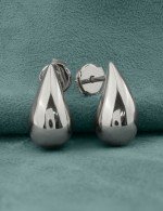 Серьги из белого золота