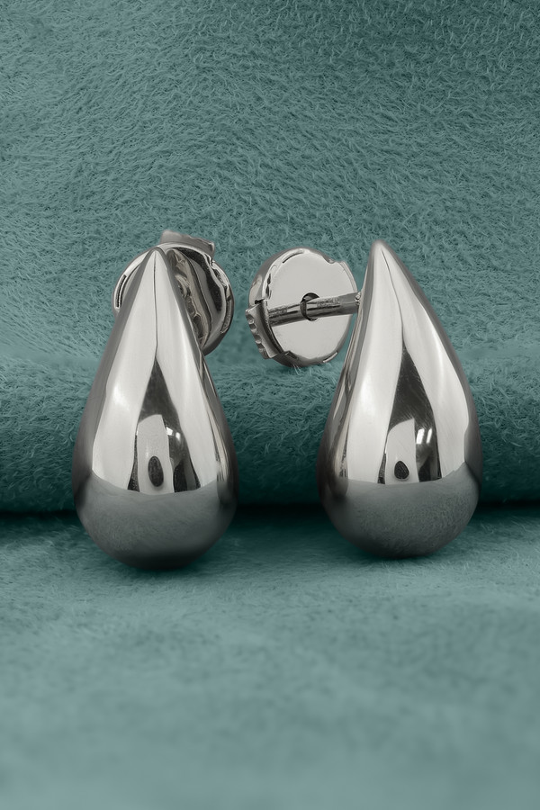 Серьги из белого золота 585 пробы