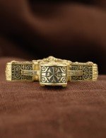 Крест из лимонного золота