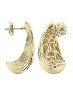 Серьги из лимонного золота 585 пробы
