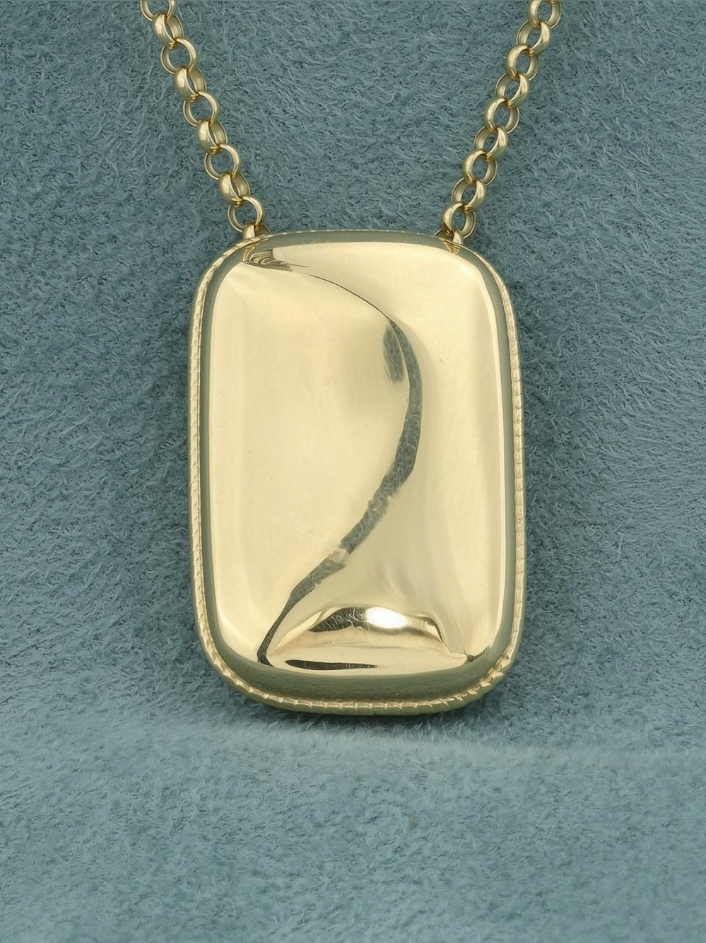 Подвеска из лимонного золота 585 пробы