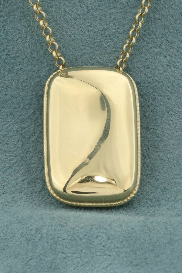 Подвеска из лимонного золота