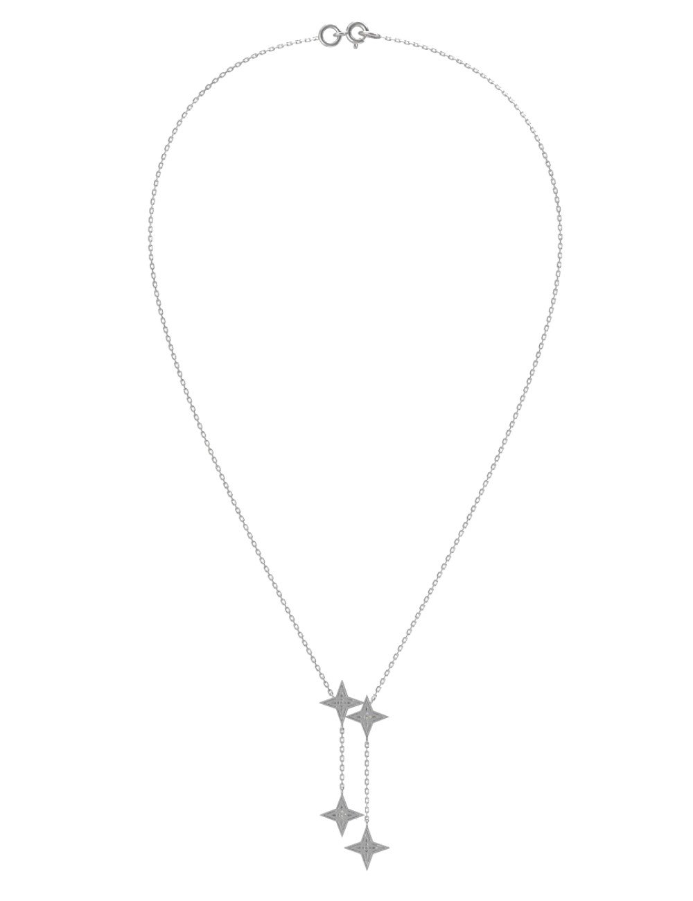 Колье из белого золота c бриллиантами