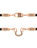 Шнурок шёлковый из золота c шёлковым шнурком