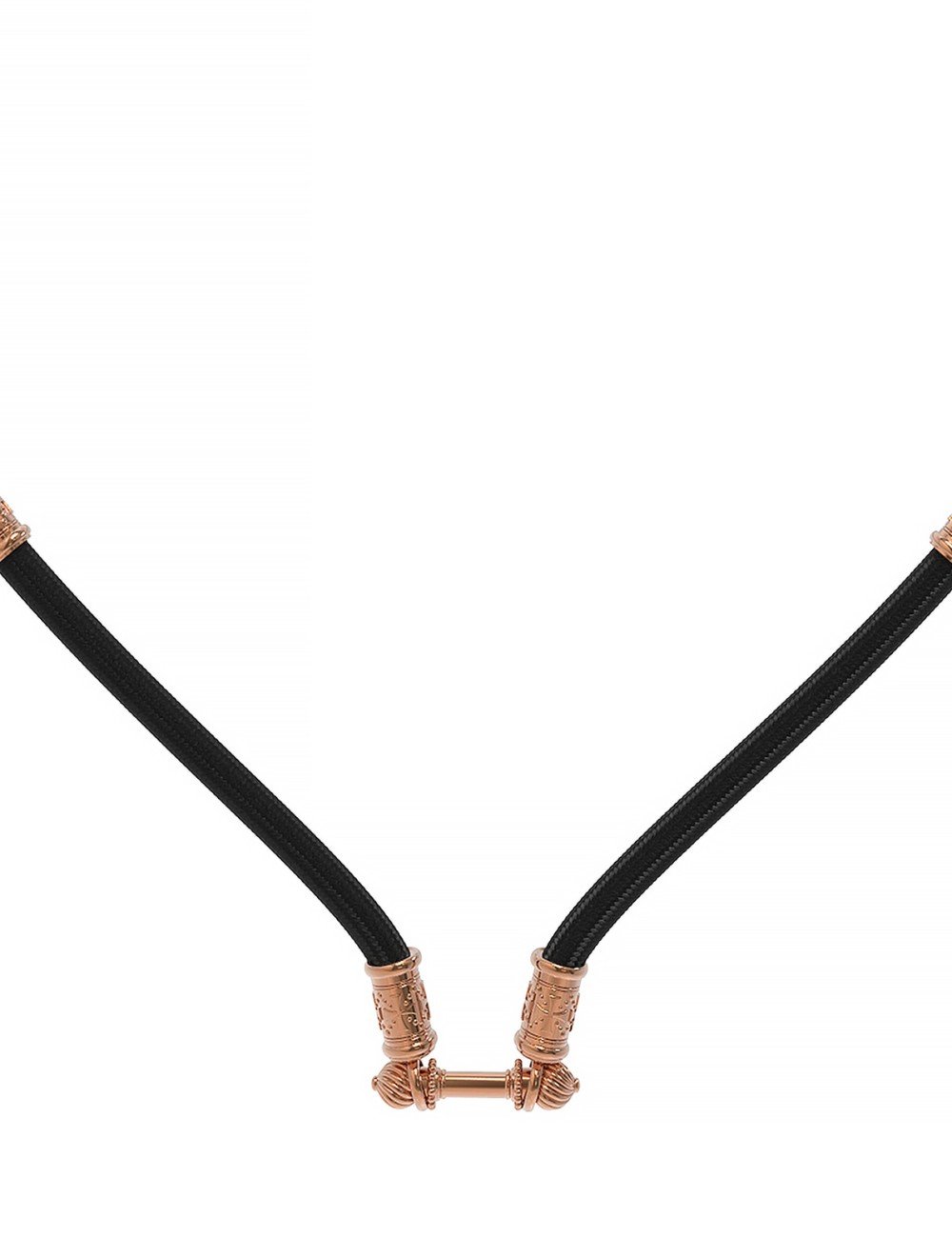 Шнурок шёлковый из золота c шёлковым шнурком