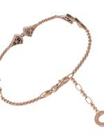 Браслет из золота c ониксом и перламутром