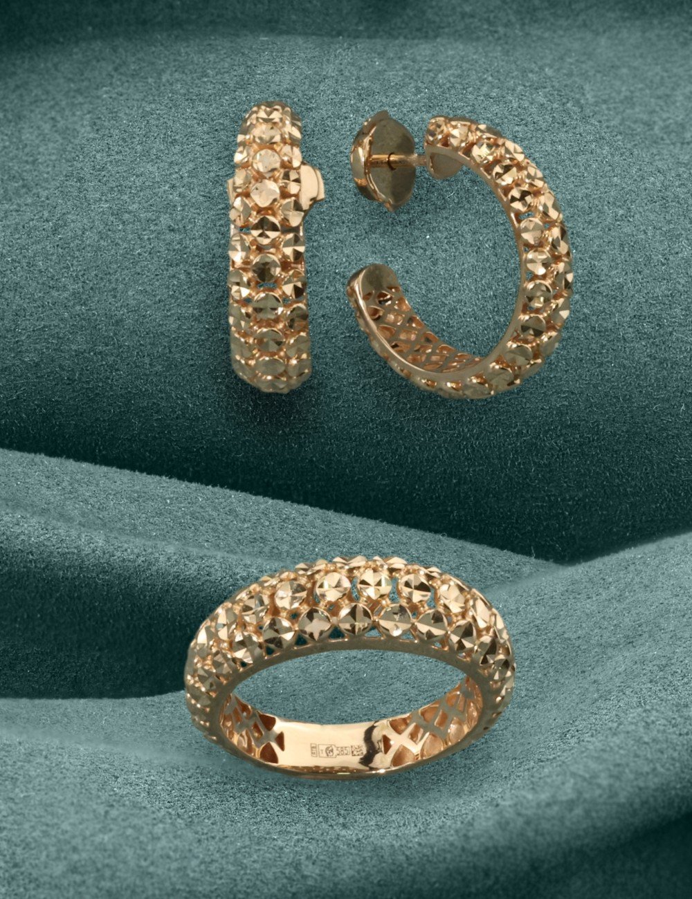 Серьги из золота