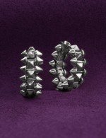 Серьги из белого золота