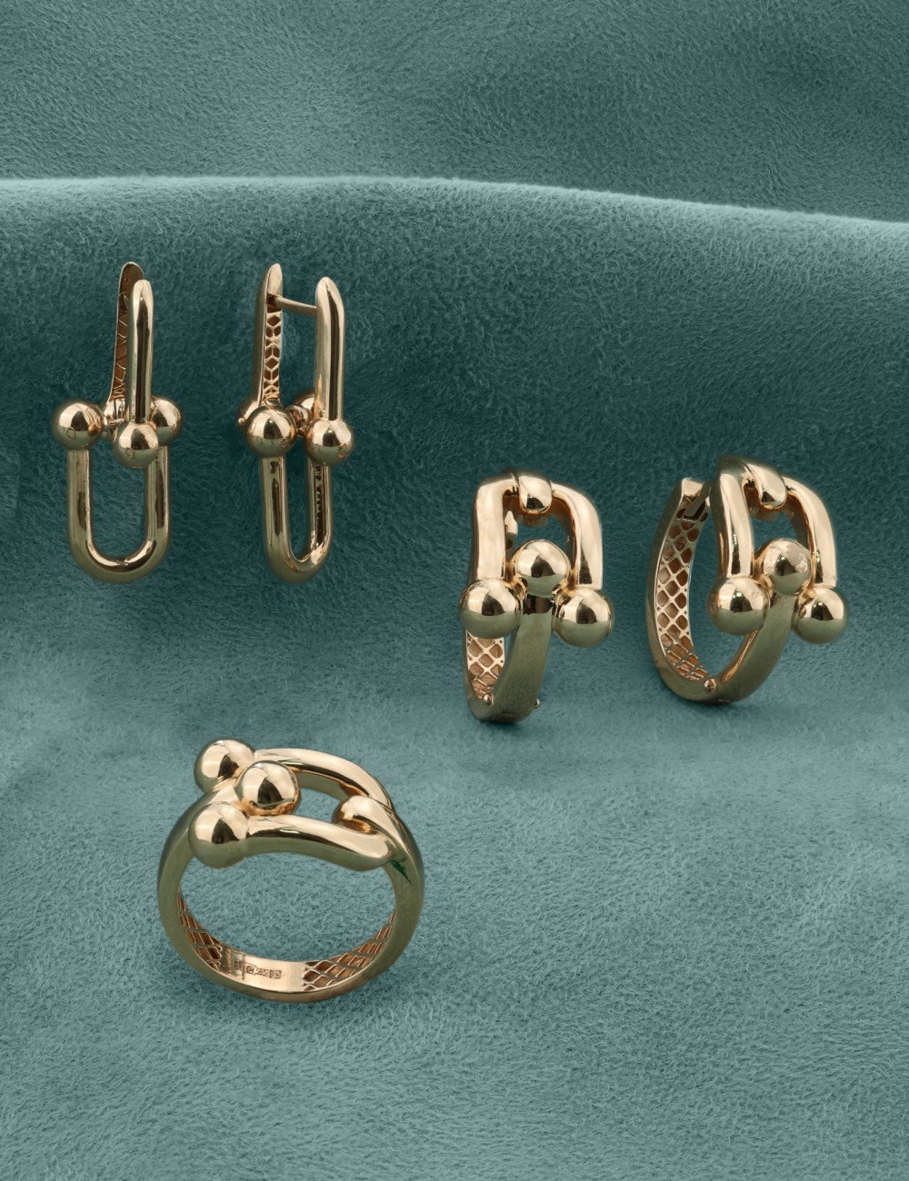 Серьги из золота