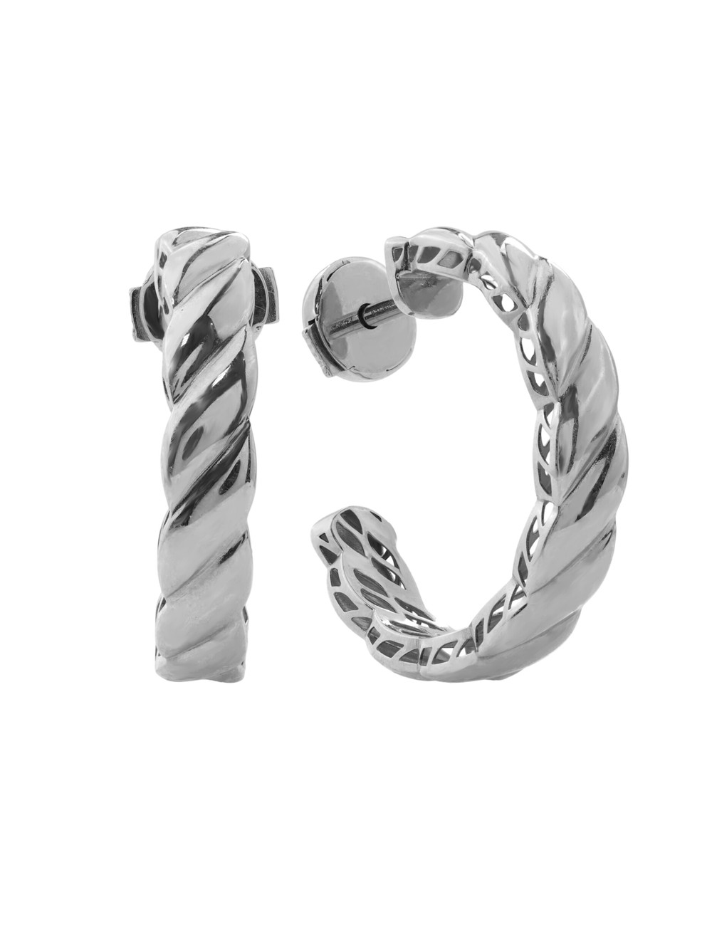 Серьги из белого золота 585 пробы