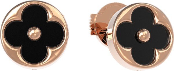 Серьги из золота c ониксом