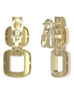 Серьги из лимонного золота c бриллиантами