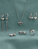 Серьги из белого золота