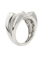 Кольцо из белого золота