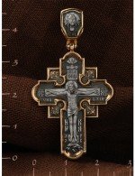 Крест из золота 585 пробы