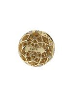 Подвеска из лимонного золота c бриллиантами