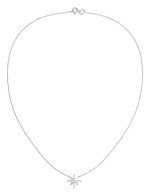 Колье из белого золота c бриллиантами