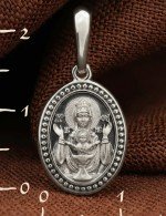 Образок из белого золота