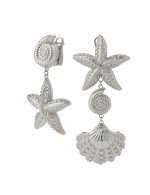 Серьги из белого золота