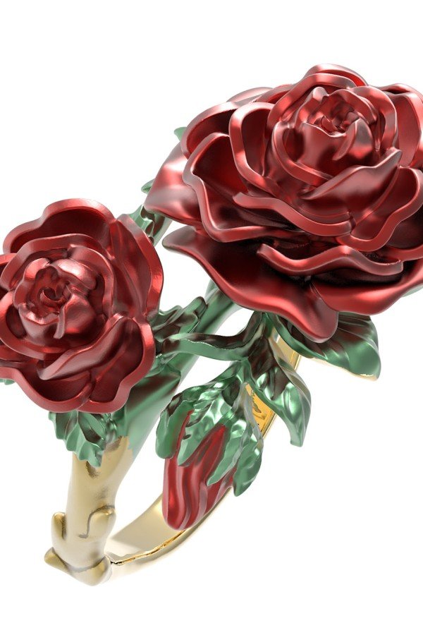 Кольцо из лимонного золота