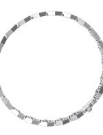 Браслет из белого золота c лазуритом и перламутром