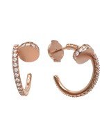 Серьги из золота c бриллиантами