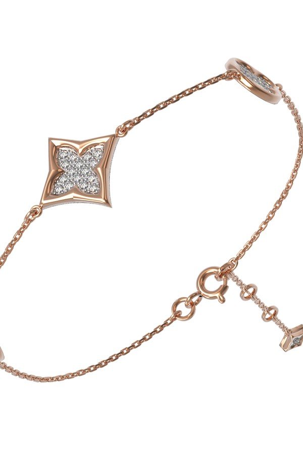 Браслет из золота c бриллиантами