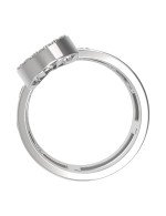 Кольцо из белого золота c бриллиантами