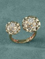 Кольцо из золота c бриллиантами