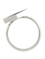 Кольцо из белого золота c ониксом