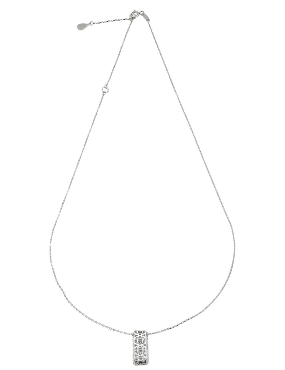 Колье из белого золота c бриллиантами