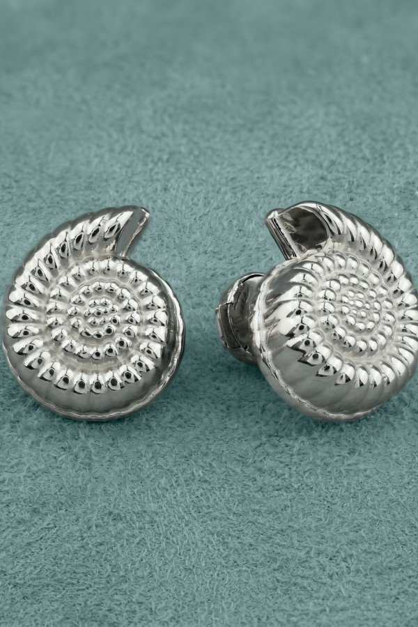 Серьги из белого золота