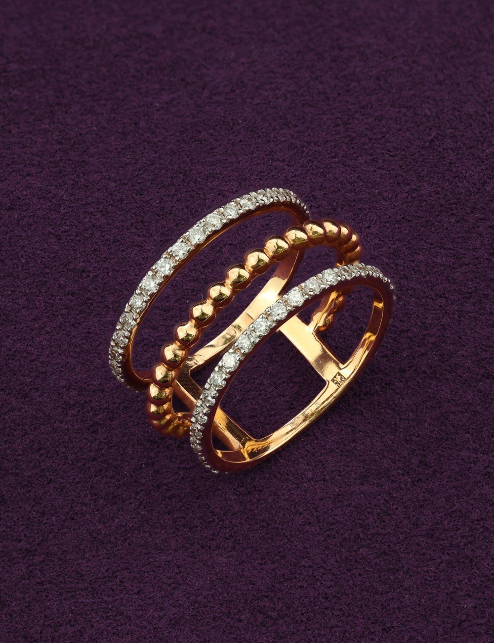 Кольцо из золота c бриллиантами