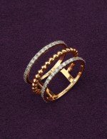 Кольцо из золота c бриллиантами