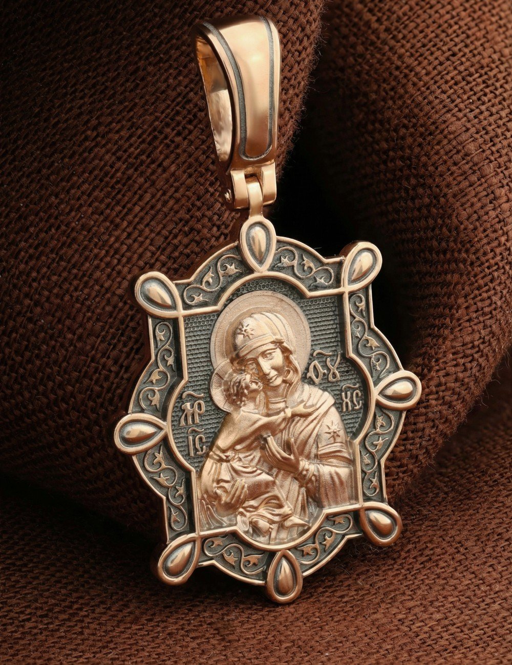 Образок из золота