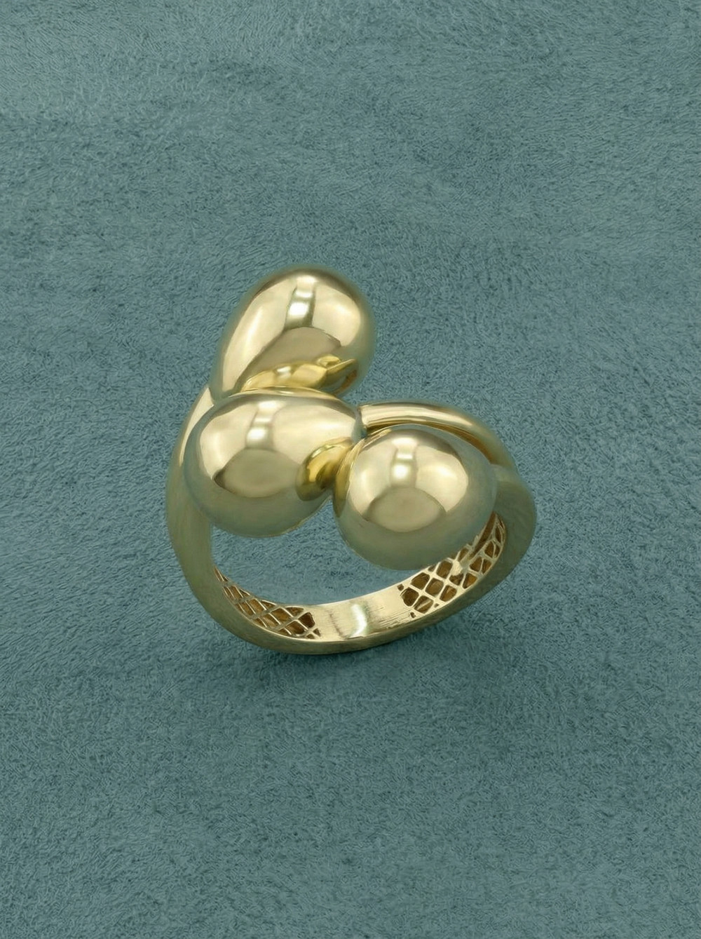 Кольцо из лимонного золота 585 пробы