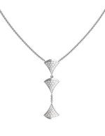 Колье из белого золота c бриллиантами