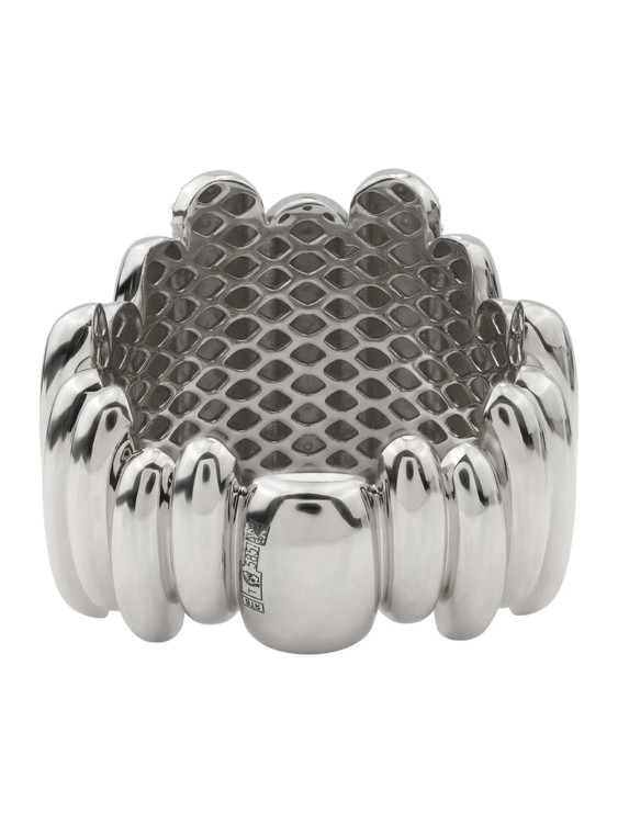 Кольцо из белого золота 585 пробы c бриллиантами