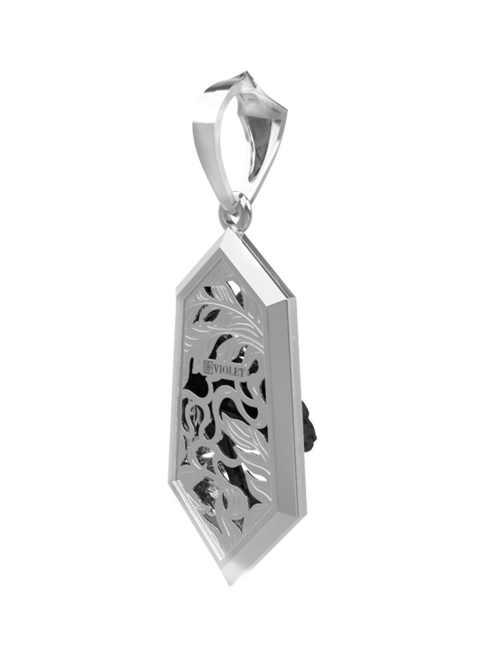 Подвеска из белого золота