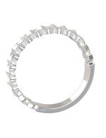 Кольцо из белого золота c бриллиантами