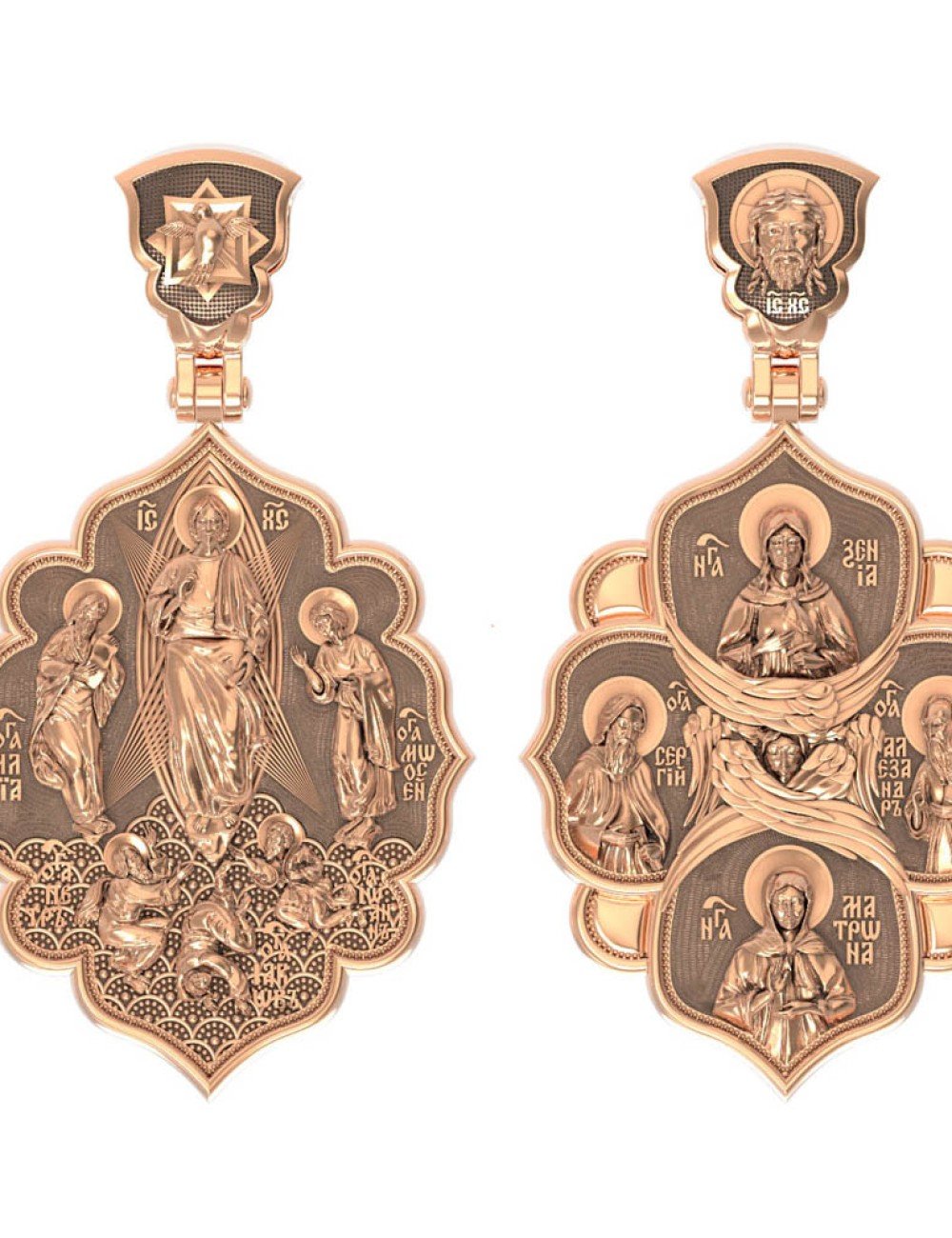 Образок из золота